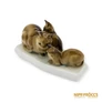 Kép 2/10 - Zsolnay porcelán -  Macska család