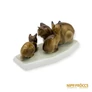 Kép 4/10 - Zsolnay porcelán -  Macska család