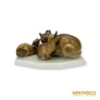 Kép 5/10 - Zsolnay porcelán -  Macska család