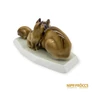 Kép 6/10 - Zsolnay porcelán -  Macska család