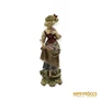 Kép 1/10 - Lippelsdorf porcelán - Barokk nő virágokkal