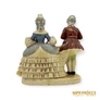 Kép 5/10 - Lippelsdorf porcelán -  Barokk pár
