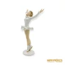 Kép 2/10 - Wallendorf porcelán -  Korcsolyázó nő