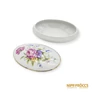 Kép 5/6 - Hollóházi porcelán -  Virág mintás bonbonier
