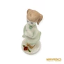Kép 9/10 - Aquincumi porcelán -  Kislány cicával