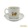 Kép 6/7 - Hollóházi porcelán -  Hajdúszoboszló kávés csésze