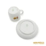 Kép 7/7 - Hollóházi porcelán -  Hajdúszoboszló kávés csésze