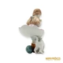 Kép 4/10 - Herendi porcelán -  Kislány cicával