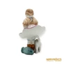 Kép 5/10 - Herendi porcelán -  Kislány cicával