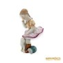 Kép 7/10 - Herendi porcelán -  Kislány cicával