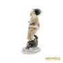 Kép 6/10 - Herendi porcelán -  Kisfiú cicával