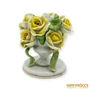 Kép 1/7 - Herendi porcelán - Rózsacsokor gyertyatartóval