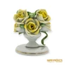 Kép 3/7 - Herendi porcelán -  Rózsacsokor gyertyatartóval
