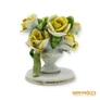 Kép 5/7 - Herendi porcelán -  Rózsacsokor gyertyatartóval