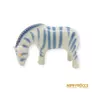 Kép 1/10 - Polonne porcelán - Legelésző zebra
