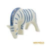 Kép 2/10 - Polonne porcelán -  Legelésző zebra