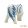 Kép 6/10 - Polonne porcelán -  Legelésző zebra