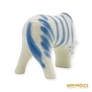 Kép 6/10 - Polonne porcelán -  Legelésző zebra