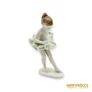 Kép 1/10 - Hollóházi porcelán - Kis balerina (lüszter festés)