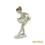 Kép 3/10 - Hollóházi porcelán -  Kis balerina (lüszter festés)