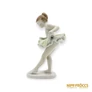 Kép 4/10 - Hollóházi porcelán -  Kis balerina (lüszter festés)