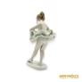 Kép 5/10 - Hollóházi porcelán -  Kis balerina (lüszter festés)