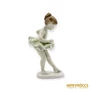 Kép 8/10 - Hollóházi porcelán -  Kis balerina (lüszter festés)