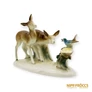 Kép 2/10 - Lippelsdorf porcelán -  Őzikék madárral