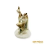 Kép 3/10 - Lippelsdorf porcelán -  Őzikék madárral