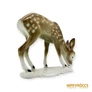 Kép 8/10 - Lippelsdorf porcelán -  Legelésző őzike