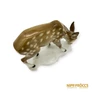 Kép 9/10 - Lippelsdorf porcelán -  Legelésző őzike