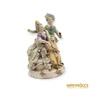 Kép 2/10 - Lippelsdorf porcelán -  Barokk pár