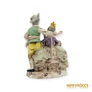 Kép 5/10 - Lippelsdorf porcelán -  Barokk pár