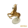 Kép 9/10 - Royal Dux porcelán -  Ágaskodó ló