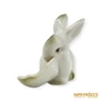 Kép 3/10 - Zsolnay porcelán -  Nyúl levéllel