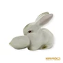 Kép 4/10 - Zsolnay porcelán -  Nyúl levéllel