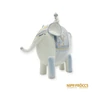 Kép 4/10 - Aquincumi porcelán -  Maharadzsa elefánton aquazúr festéssel