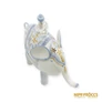 Kép 9/10 - Aquincumi porcelán -  Maharadzsa elefánton aquazúr festéssel