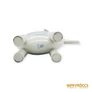 Kép 10/10 - Aquincumi porcelán -  Maharadzsa elefánton aquazúr festéssel