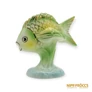 Kép 4/10 - Hollóházi porcelán -  Zöld aranyhal