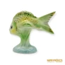 Kép 5/10 - Hollóházi porcelán -  Zöld aranyhal