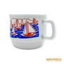 Kép 5/9 - Zsolnay porcelán -  Balaton bögre