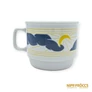 Kép 1/9 - Zsolnay porcelán - Felhő és nap mintás bögre