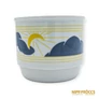 Kép 2/9 - Zsolnay porcelán -  Felhő és nap mintás bögre