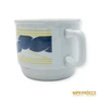 Kép 5/9 - Zsolnay porcelán -  Felhő és nap mintás bögre