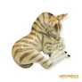 Kép 8/9 - Lomonoszov porcelán -  Fekvő zebra