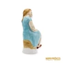 Kép 3/10 - Budapesti porcelán -  Ülő lány