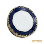 Kép 6/7 - Zsolnay porcelán -  Pompadour mintás süteményes tálak