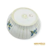 Kép 4/4 - Zsolnay porcelán -  Nefelejcs mintás pogácsás tál