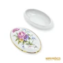 Kép 5/6 - Hollóházi porcelán -  Virág mintás bonbonier